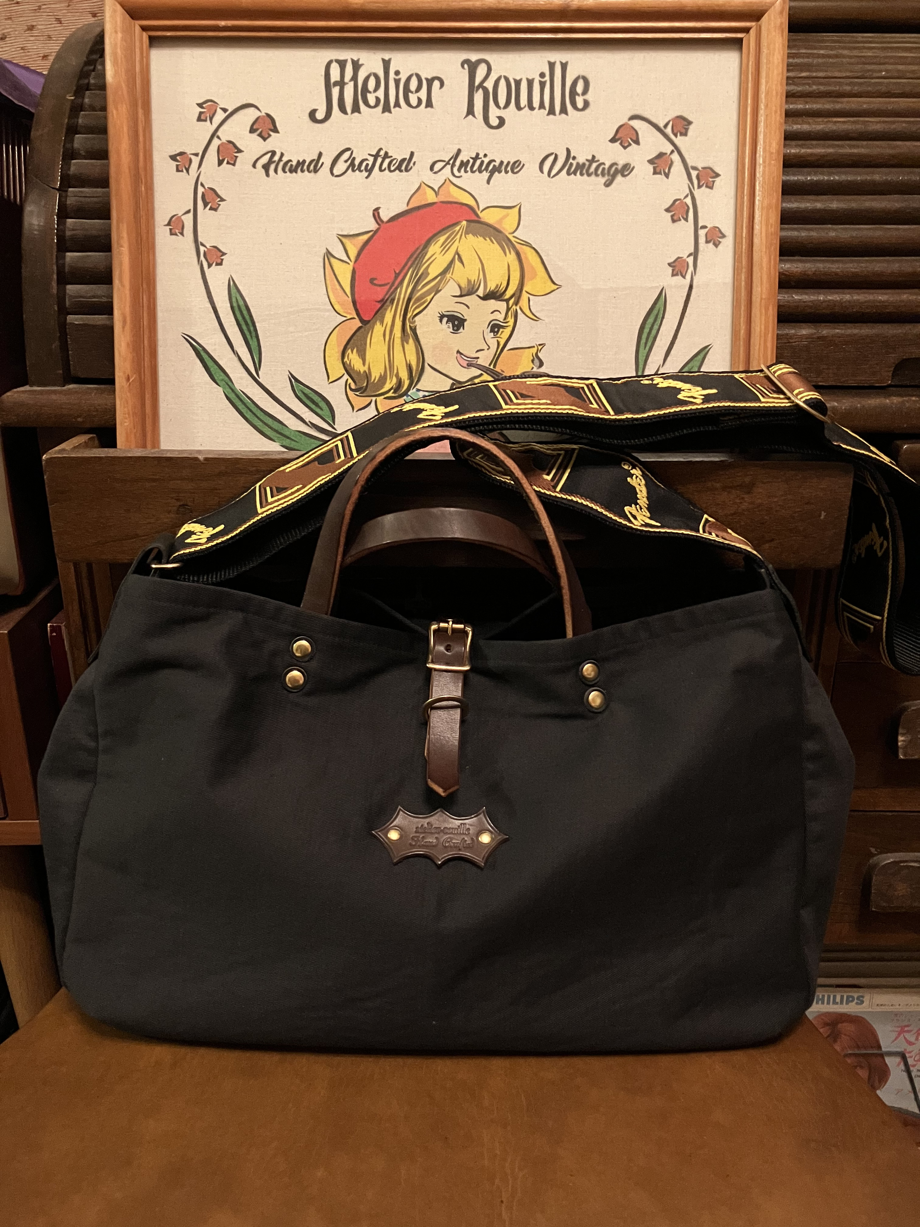 フェンダーギターストラップ ショルダーバッグ ハンドバッグ