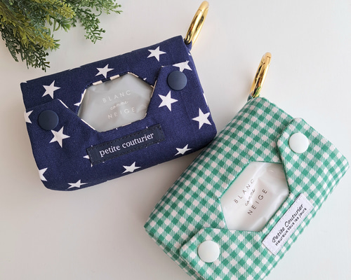 3つ入る! ポータブルポケットティッシュケース ポーチ ＊clover＊ 通販