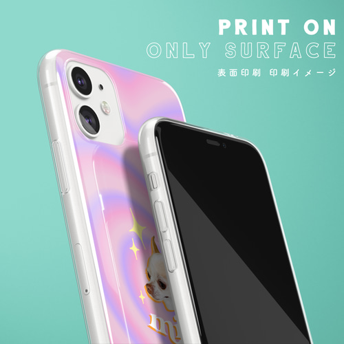 デザイナーズ　ハンドメイド　スマホケース　iPhone Y2K うちの子スマホケース<キラキラY2K> │iPhone アンドロイド うち