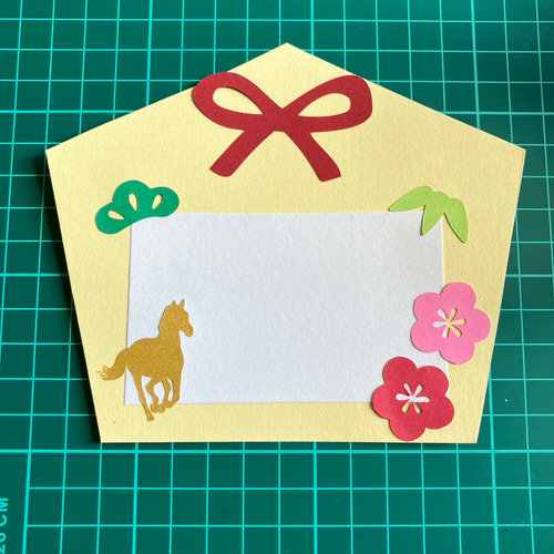 絵馬 ハンドメイド クラフト 壁面飾り Amazon | 製作キット保育 壁面1月 壁面飾り1月 壁面お正月 絵馬製作