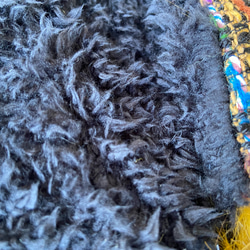 [僅 1 件] Mokomoko Warm * Compact 圍巾 * MIX Color Tweed &amp; Itali 第9張的照片