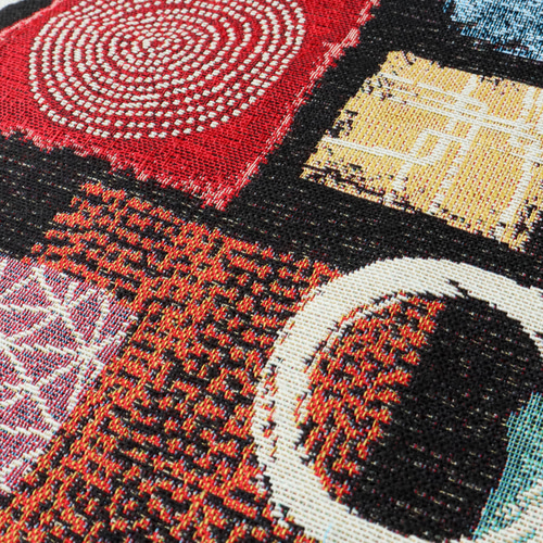 ヨーロッパ輸入 刺し子の絵 【ゴブラン織り】 生地 紡ぐ布屋 ron 通販