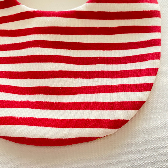 ベビー スタイ クリスマス サンタ トナカイ プレゼント ツリー ベル  雪 bib 4枚目の画像