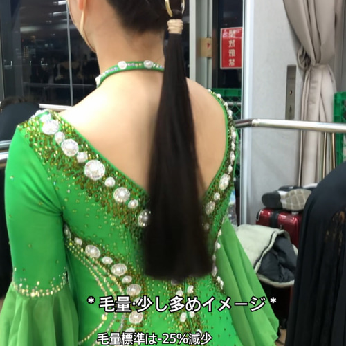 ✳︎ポニーテールリング✳︎ハイトーンカラー ヘッドドレス