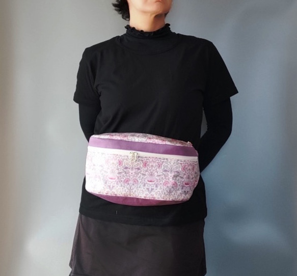 身體包 Liberty Roden Hands-free Waist pouch Morris 2way Cloth Acces 第11張的照片