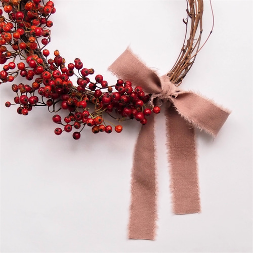 ドライフラワーリース / 野ばらの実 ドライフラワー posy-flower 通販