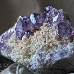 【Yaogangxian Fluorite】ヤオガンシャン産｜パープルフローライト原石｜ 中国湖南省｜蛍石｜鉱物標本 10枚目の画像