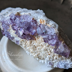 【Yaogangxian Fluorite】ヤオガンシャン産｜パープルフローライト原石｜ 中国湖南省｜蛍石｜鉱物標本 6枚目の画像