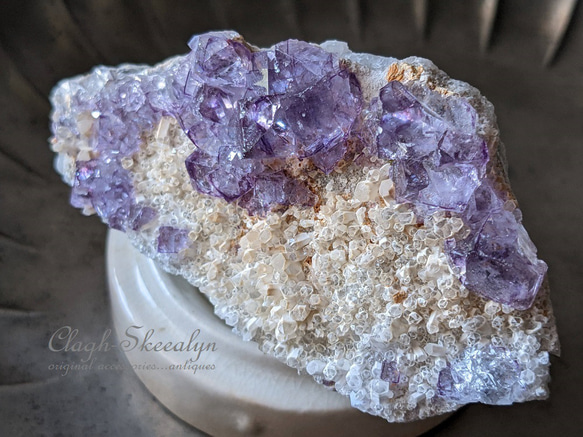 【Yaogangxian Fluorite】ヤオガンシャン産｜パープルフローライト原石｜ 中国湖南省｜蛍石｜鉱物標本 13枚目の画像