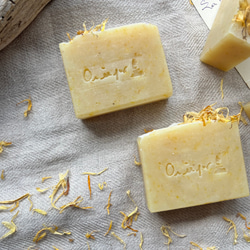 【人気No.10】カレンデュラ石鹸　Calendula Soap オーガニック 雑貨石鹸【1個】 6枚目の画像