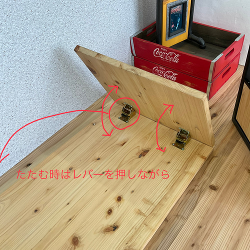 ローテーブル(オール桧無垢材) type:1 ローテーブル・リビングテーブル