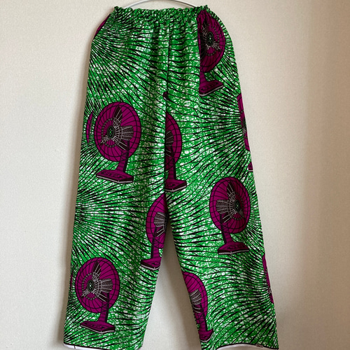 アフリカン ギャザーパンツ♪ アフリカンファブリック アフリカ布  