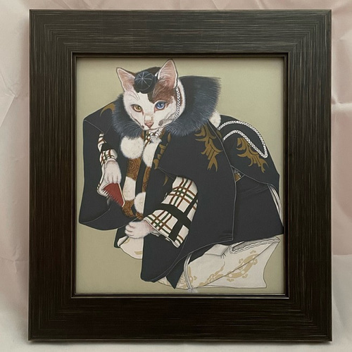 絵画 額入り 絵画 額入り 壁掛け F4 川合玉堂 日本の名画 複製画 額飾り 1枚