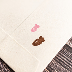 【卯年】ひみつのうさちゃんポチ袋【バラ売り】 5枚目の画像