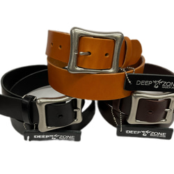 34インチ 黒（茶芯） スタッズベルト ビンテージタイプ その他