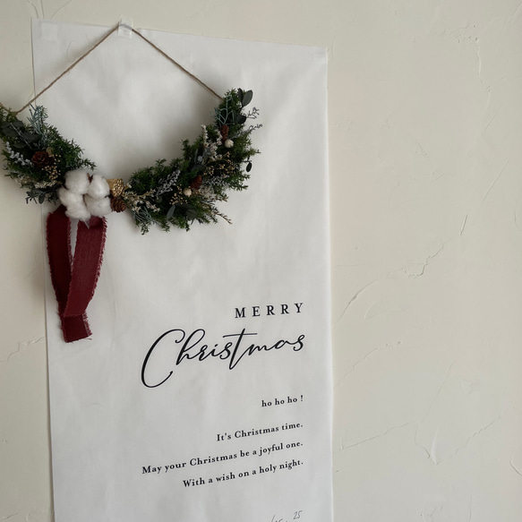 【全2種類】クリスマスタペストリー縦長 × クリスマスハーフリース 5枚目の画像