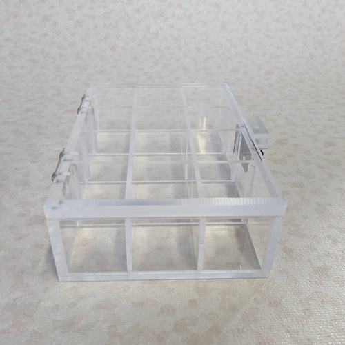 小物雑貨の収納に‼『アクリル・仕切りケース』サイズL その他