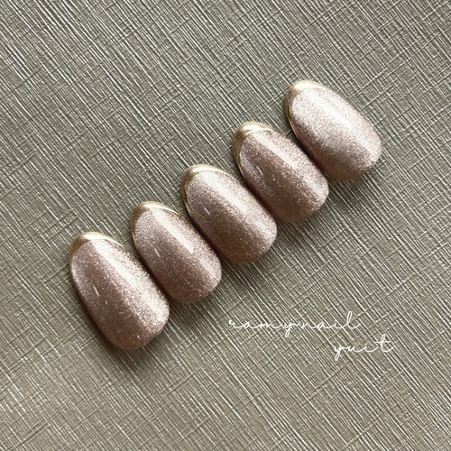 マグネット×ミラーフレンチネイル ネイルチップ（つけ爪） yui.t 通販