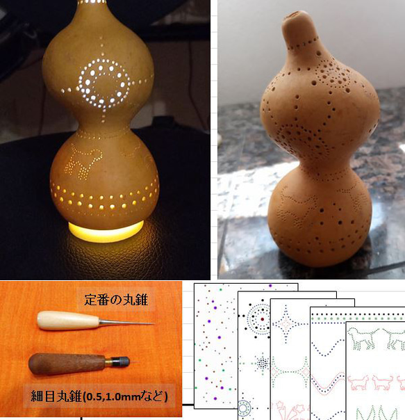 ひょうたんランタン作りセット キット ウッデッドウェイ 通販 14891023