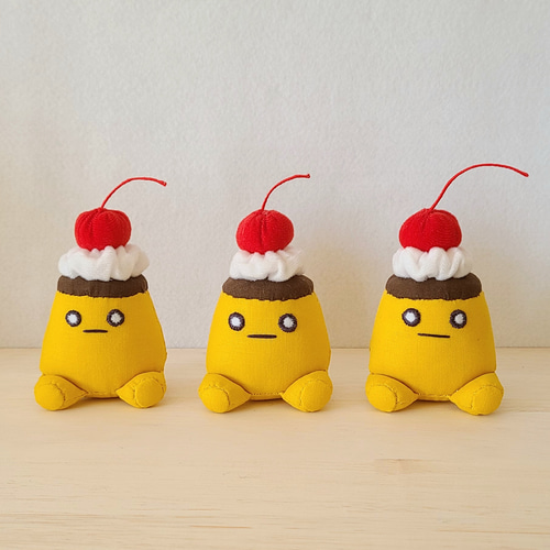 D*1様 ぬいぐるみ ハンドメイド プリン 作家様 プリンのぬいぐるみ ぬいぐるみ くろまるファクトリー 通販 14891089