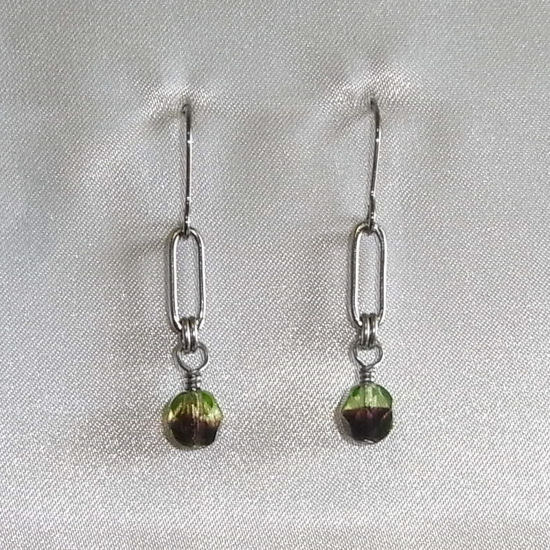 葡萄drop＊サージカルステンレスネックレス