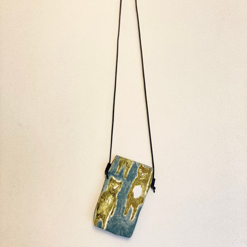 スマホポシェット ミニバッグ ミナペルホネン使用♪ 第三弾 スマホ