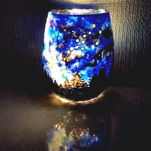 星座シリーズ】てんびん座とさそり座のキャンドルホルダー