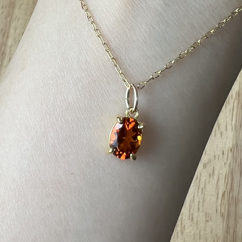 MATEO♦14K エメラルドカット シトリンネックレス 楽天市場】シトリン ネックレス（宝石のカットエメラルド