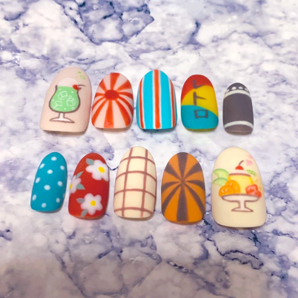 現品販売！レトロネイル マットネイル