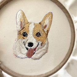 ブラックアンドホワイト犬刺繍リバーシブルベスト アリ刺繍 キルトベスト 秋冬 中綿ベスト 刺繍 ベスト 黒 紺