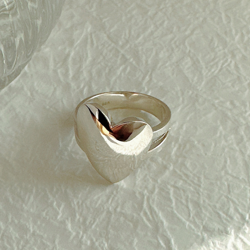 ワイドハート❤︎ silver925リング2898A 指輪・リング Ringo 通販