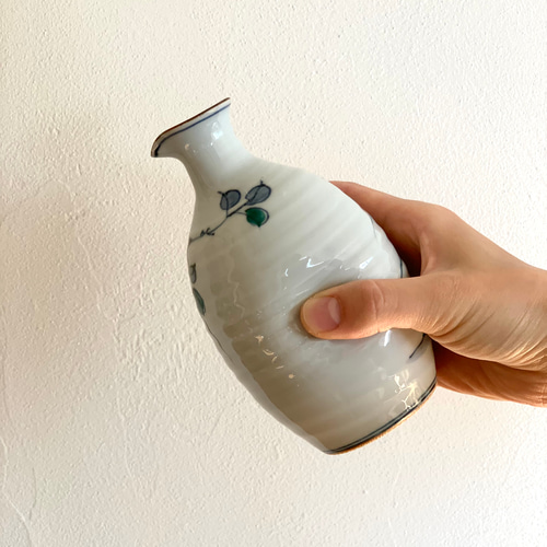 京焼・清水焼】京都 水野春陽窯 椿 酒器セット 二合徳利 おちょこ