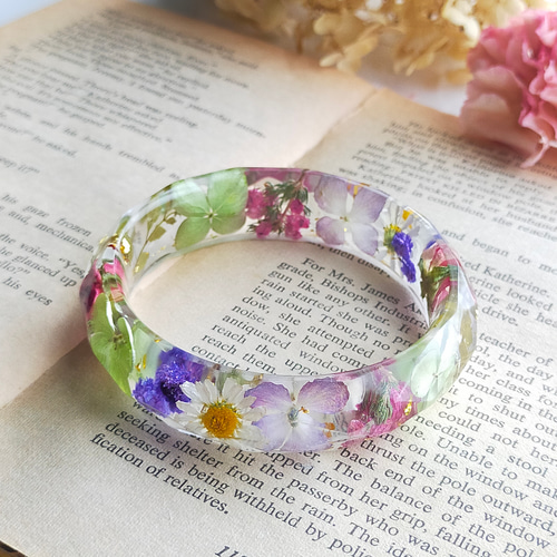 ☆タリナタランティーノ☆マーブル カラーストーンバングル