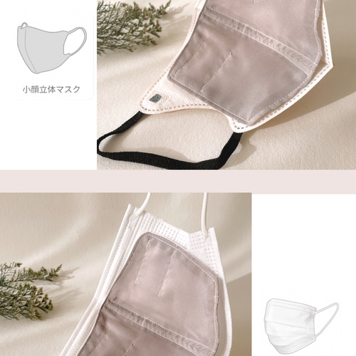 3枚セット】くっつくインナーマスク｜Eタイプ マスクカバー Bon.nutte 