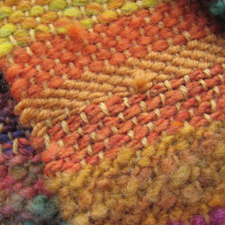 毛糸の手織りマフラー203 8枚目の画像