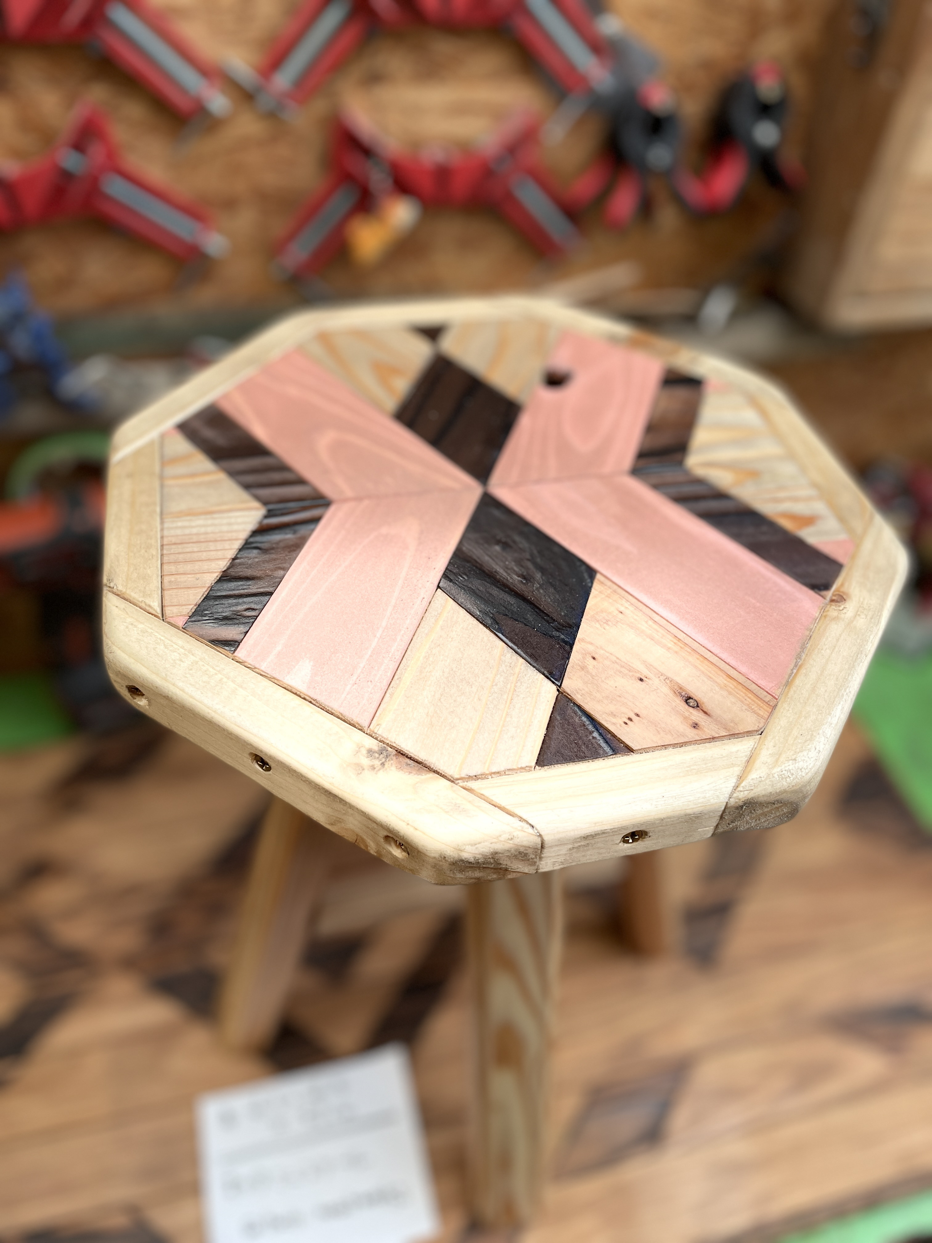 ひのき切り株 オリジナルサイドテーブル 丸太 椅子 オブジェ