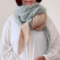 Whipped Leaf Shawl 編み図 7枚目の画像