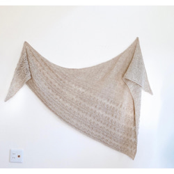 Whipped Leaf Shawl 編み図 10枚目の画像