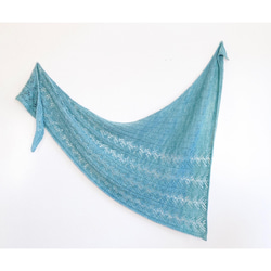 Whipped Leaf Shawl 編み図 11枚目の画像