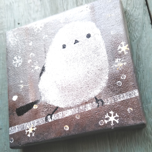 原画】1点から選べる野鳥 （シマエナガ シジュウカラなど）ミニ