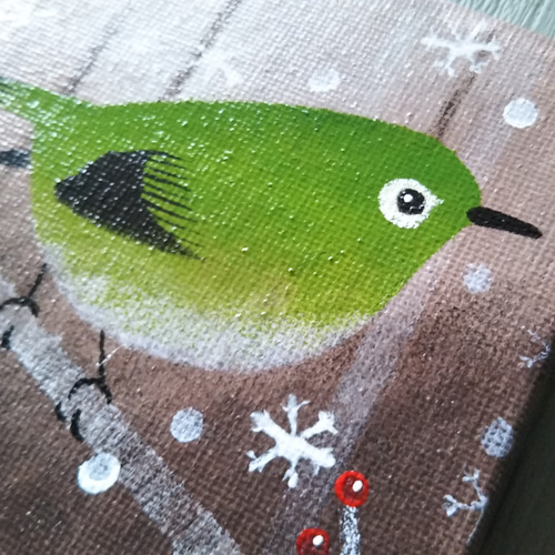 原画】1点から選べる野鳥 （シマエナガ シジュウカラなど）ミニ