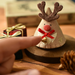 【選んで飾ろう】ちいさなクリスマスフレンズ　サンタさん・トナカイくん・ニッセちゃん 10枚目の画像