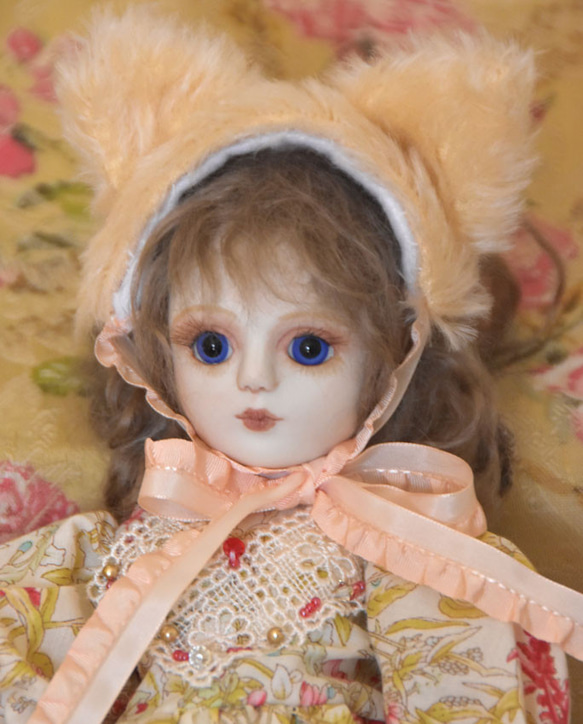 ２５cmオールビスク球体関節人形　『猫耳19』 2枚目の画像