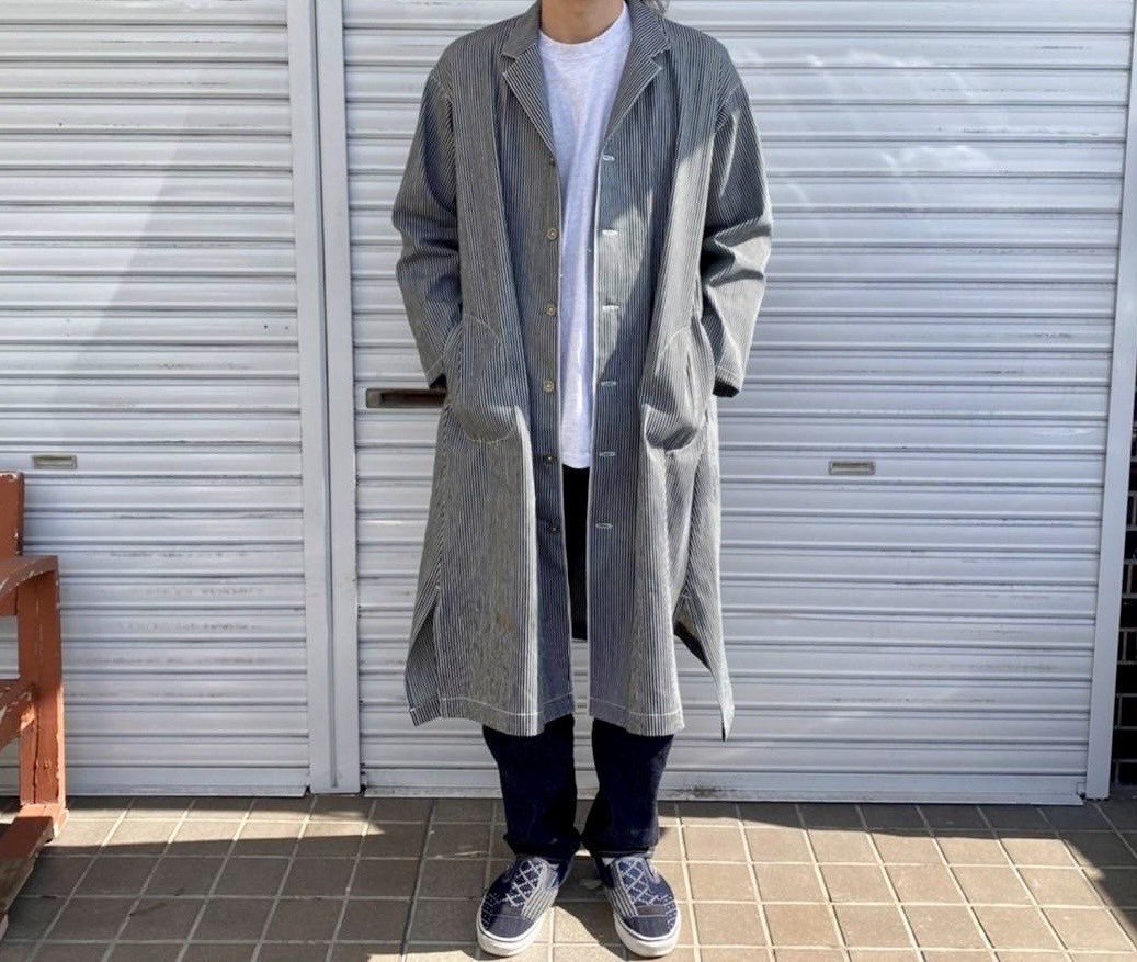 男女兼用/デニム好きのための岡山産セルビッチヒッコリーシャツジャケットコート・ジャケット