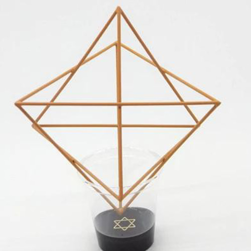 マカバ 120-12 オレンジ 波動調整装置 地場調整 瞑想 Merkaba 風水