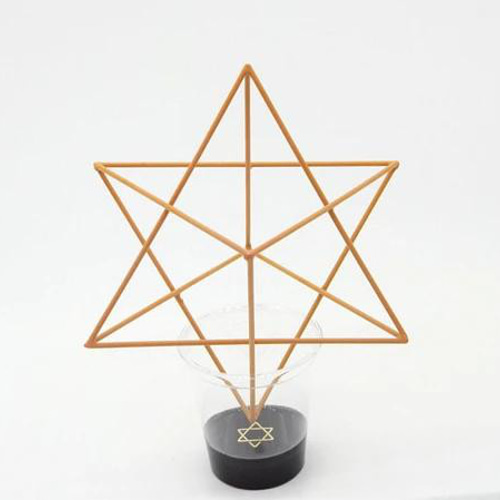 マカバ 120-12 オレンジ 波動調整装置 地場調整 瞑想 Merkaba 風水