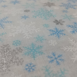☆キレイな雪の結晶のｶｯﾄｸﾛｽ(約50×108cm) 6枚目の画像