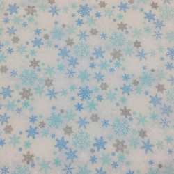 ☆キレイな雪の結晶のｶｯﾄｸﾛｽ(約50×108cm) 2枚目の画像