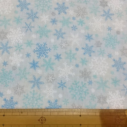 ☆キレイな雪の結晶のｶｯﾄｸﾛｽ(約50×108cm) 4枚目の画像