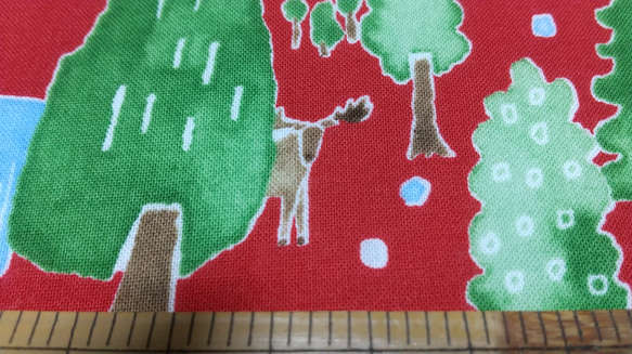 ☆メルヘンなXmasのｶｯﾄｸﾛｽ(約50×110cm) 4枚目の画像